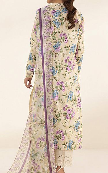 Sapphire Ivory Lawn Suit (2 pcs) | Pakistani Lawn Suits- Image 2