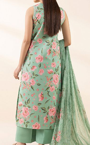 Sapphire Pastel Green Lawn Suit (2 pcs) | Pakistani Lawn Dress in USA- Image 2