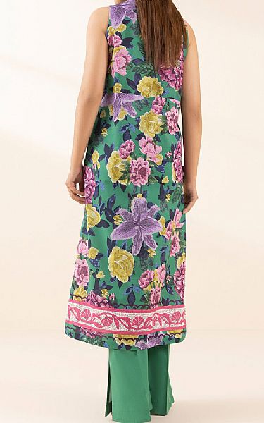 Sapphire Green Lawn Suit (2 pcs) | Pakistani Lawn Dress in USA- Image 2