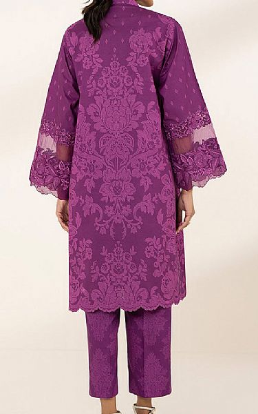 Sapphire Purple Lawn Suit (2 pcs) | Pakistani Lawn Suits- Image 2