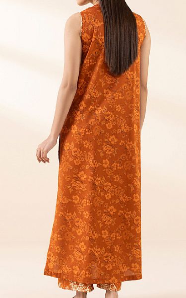 Sapphire Rust Lawn Suit (2 pcs) | Pakistani Lawn Dress in USA- Image 2