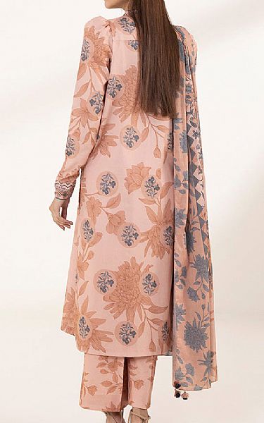 Sapphire Peach Lawn Suit | Pakistani Lawn Suits- Image 2