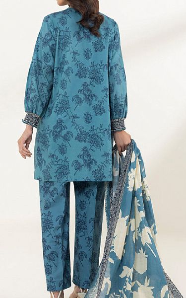 Sapphire Dull Blue Lawn Suit | Pakistani Lawn Suits- Image 2