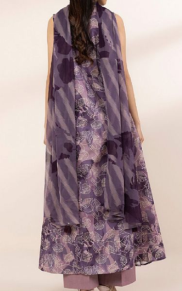 Sapphire Dusty Purple Lawn Suit | Pakistani Lawn Dress in USA- Image 2