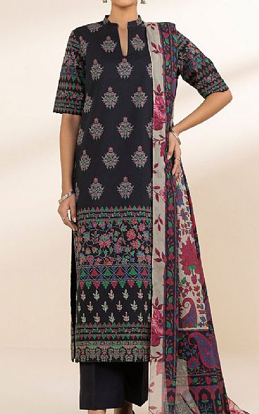 Sapphire Black Lawn Suit | Pakistani Lawn Dress in USA- Image 1