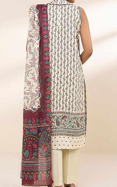 Sapphire Off White Lawn Suit | Pakistani Lawn Dress in USA- Image 2