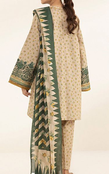 Sapphire Beige Lawn Suit | Pakistani Lawn Suits- Image 2