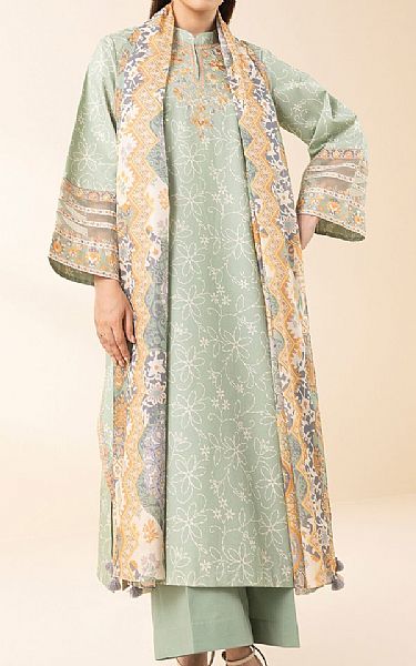 Sapphire Sage Green Lawn Suit | Pakistani Lawn Dress in USA- Image 1