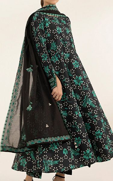 Sapphire Black/Green Lawn Suit | Pakistani Lawn Suits- Image 1