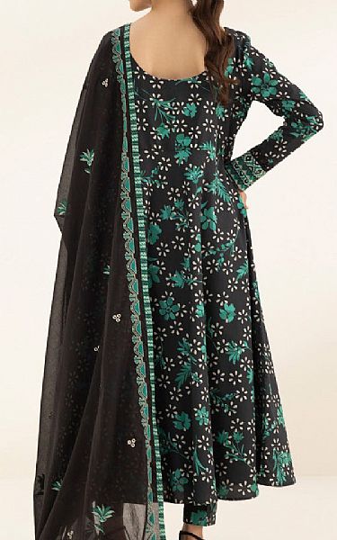 Sapphire Black/Green Lawn Suit | Pakistani Lawn Suits- Image 2