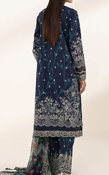 Sapphire Navy Blue Lawn Suit | Pakistani Lawn Suits- Image 2