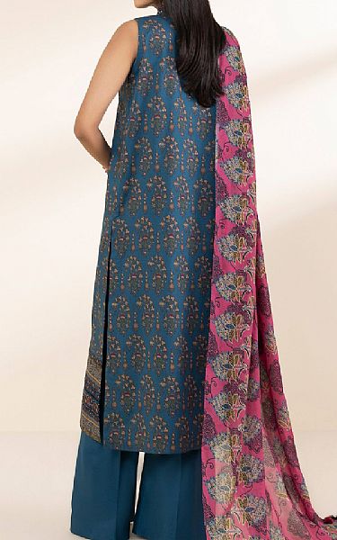 Sapphire Denim Blue Lawn Suit | Pakistani Lawn Dress in USA- Image 2