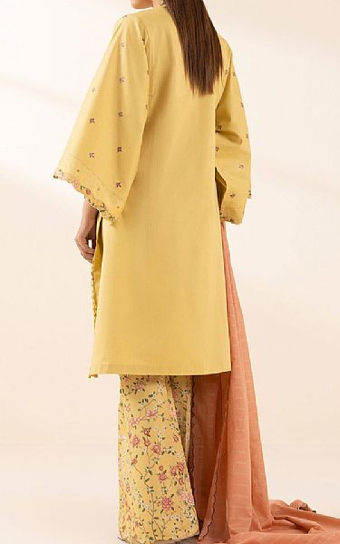 Sapphire Sand Gold Lawn Suit | Pakistani Lawn Dress in USA- Image 2