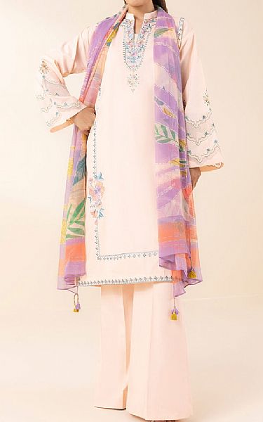 Sapphire Pale Pink Lawn Suit | Pakistani Lawn Dress in USA- Image 1