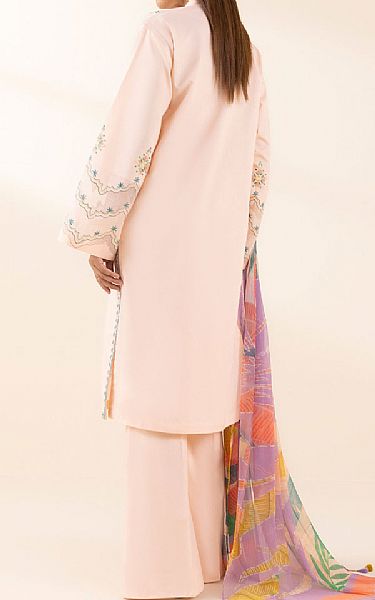 Sapphire Pale Pink Lawn Suit | Pakistani Lawn Dress in USA- Image 2