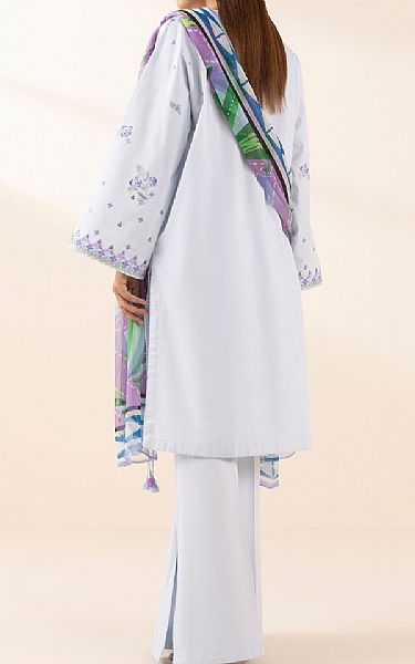 Sapphire Ice Blue Lawn Suit | Pakistani Lawn Dress in USA- Image 2