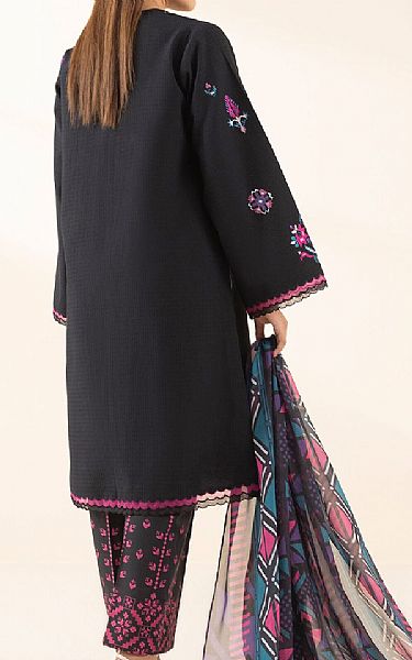 Sapphire Black Dobby Suit | Pakistani Lawn Dress in USA- Image 2