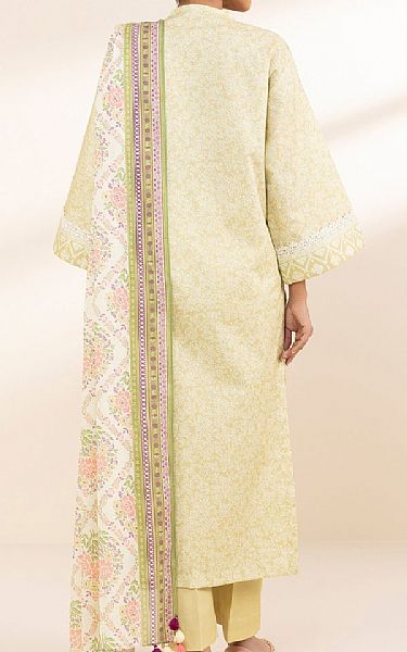 Sapphire Light Golden Lawn Suit | Pakistani Lawn Dress in USA- Image 2