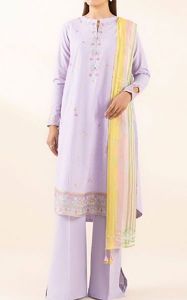 Sapphire Lilac Dobby Suit | Pakistani Lawn Dress in USA- Image 1