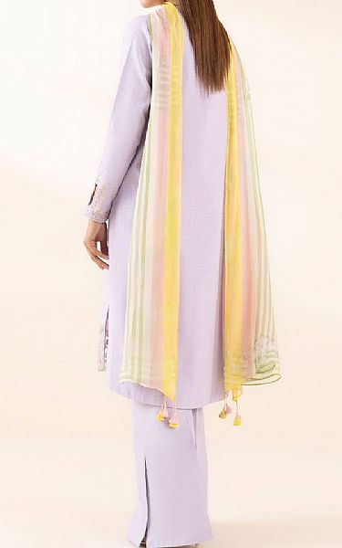 Sapphire Lilac Dobby Suit | Pakistani Lawn Dress in USA- Image 2