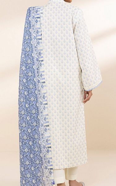Sapphire Off White Lawn Suit | Pakistani Lawn Dress in USA- Image 2