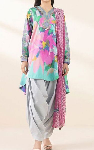 Sapphire Multicolor Lawn Suit | Pakistani Lawn Dress in USA- Image 1