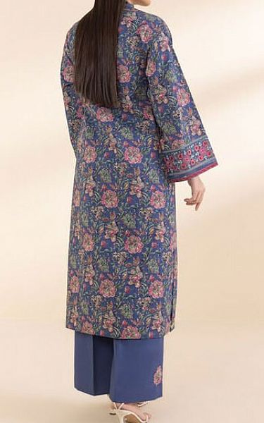 Sapphire Dull Navy Lawn Suit (2 Pcs) | Pakistani Lawn Dress in USA- Image 2