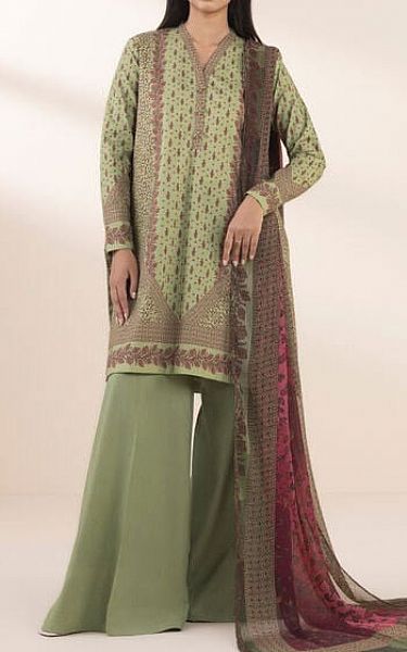 Sapphire Pistachio Cotton Suit | Pakistani Lawn Dress in USA- Image 1