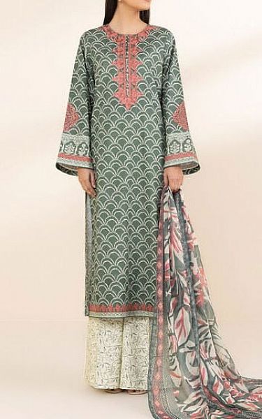 Sapphire Light Green Lawn Suit | Pakistani Lawn Dress in USA- Image 1