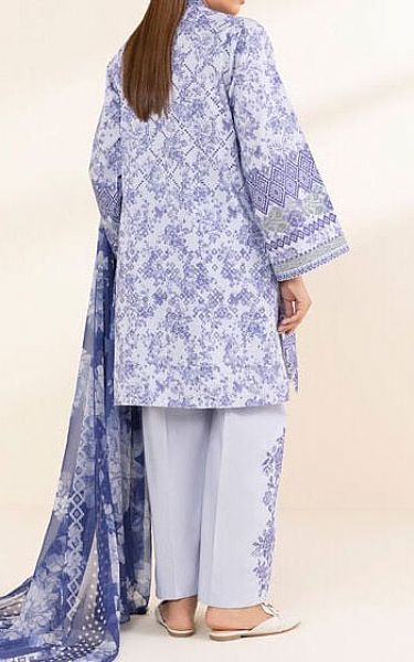 Sapphire Powder Blue Lawn Suit | Pakistani Lawn Dress in USA- Image 2