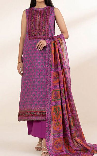 Sapphire Magenta Lawn Suit | Pakistani Lawn Dress in USA- Image 1