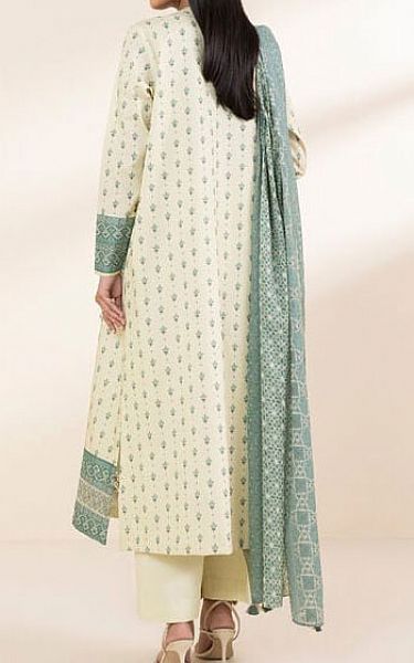 Sapphire Off-white Lawn Suit | Pakistani Lawn Dress in USA- Image 2