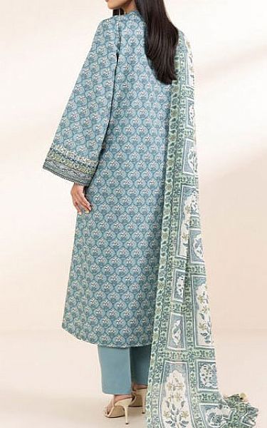 Sapphire Cadet Grey Lawn Suit | Pakistani Lawn Dress in USA- Image 2
