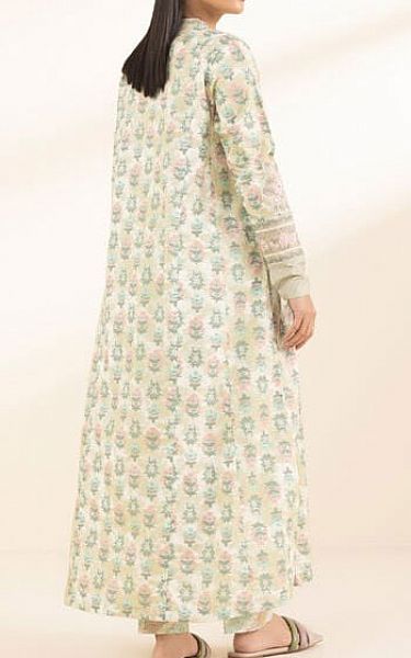 Sapphire Ivory Lawn Suit (2 Pcs) | Pakistani Lawn Dress in USA- Image 2