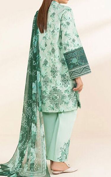 Sapphire Aqua Lawn Suit | Pakistani Lawn Dress in USA- Image 2
