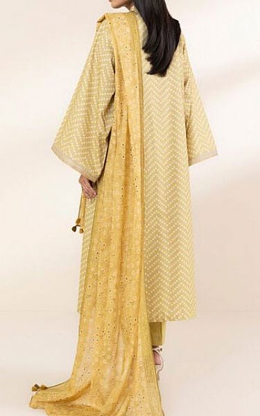 Sapphire Sand Gold Lawn Suit | Pakistani Lawn Dress in USA- Image 2