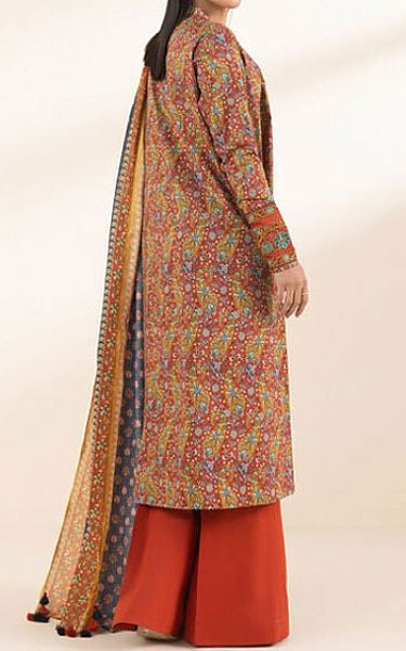 Sapphire Rust Lawn Suit | Pakistani Lawn Dress in USA- Image 2