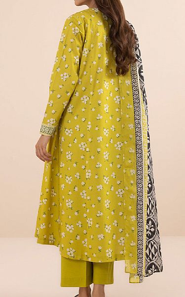 Sapphire Lime Yellow Lawn Suit | Pakistani Lawn Suits- Image 2