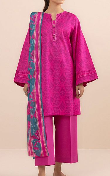 Sapphire Magenta Lawn Suit (2 pcs) | Pakistani Lawn Suits- Image 1