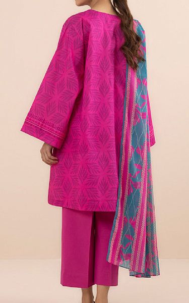 Sapphire Magenta Lawn Suit (2 pcs) | Pakistani Lawn Suits- Image 2