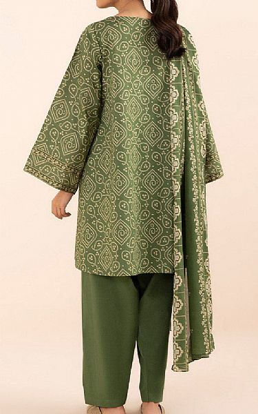 Sapphire Moss Green Lawn Suit | Pakistani Lawn Suits- Image 2