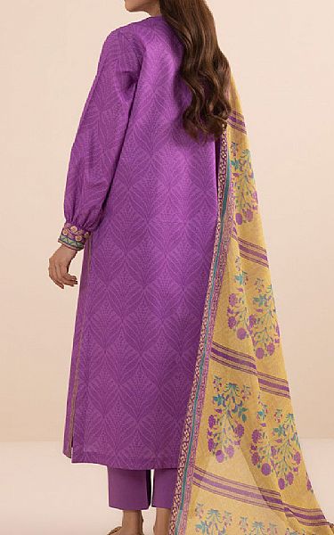Sapphire Purple Lawn Suit | Pakistani Lawn Suits- Image 2