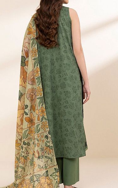 Sapphire Green Lawn Suit (2 Pcs) | Pakistani Lawn Dress in USA- Image 2