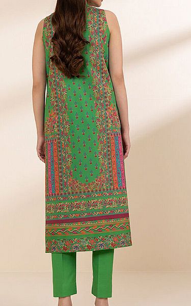 Sapphire Green Lawn Suit (2 Pcs) | Pakistani Lawn Dress in USA- Image 2