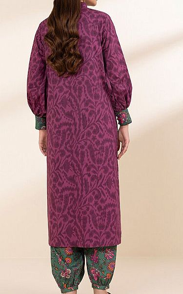 Sapphire Magenta Lawn Suit (2 Pcs) | Pakistani Lawn Dress in USA- Image 2