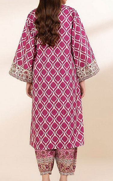 Sapphire Plum Lawn Suit (2 Pcs) | Pakistani Lawn Dress in USA- Image 2