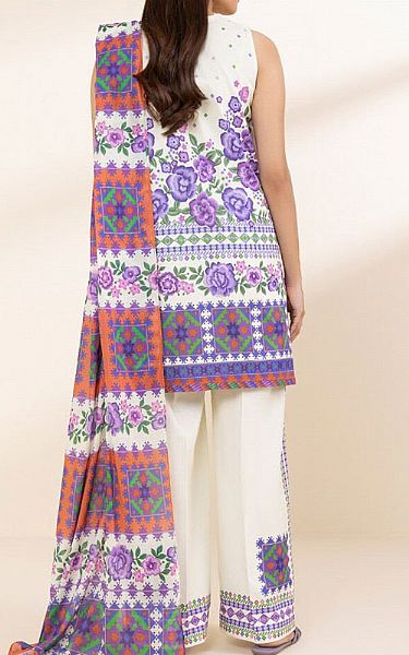 Sapphire White Lawn Suit | Pakistani Lawn Dress in USA- Image 2