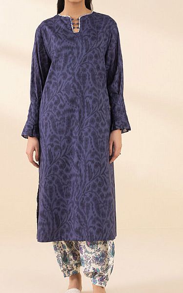 Sapphire Blueberry Lawn Suit (2 Pcs) | Pakistani Lawn Dress in USA- Image 1