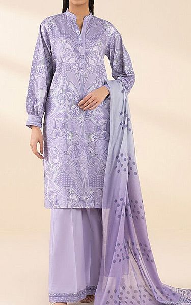 Sapphire Lavender Lawn Suit | Pakistani Lawn Dress in USA- Image 1