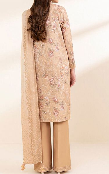 Sapphire Peach Lawn Suit | Pakistani Lawn Dress in USA- Image 2